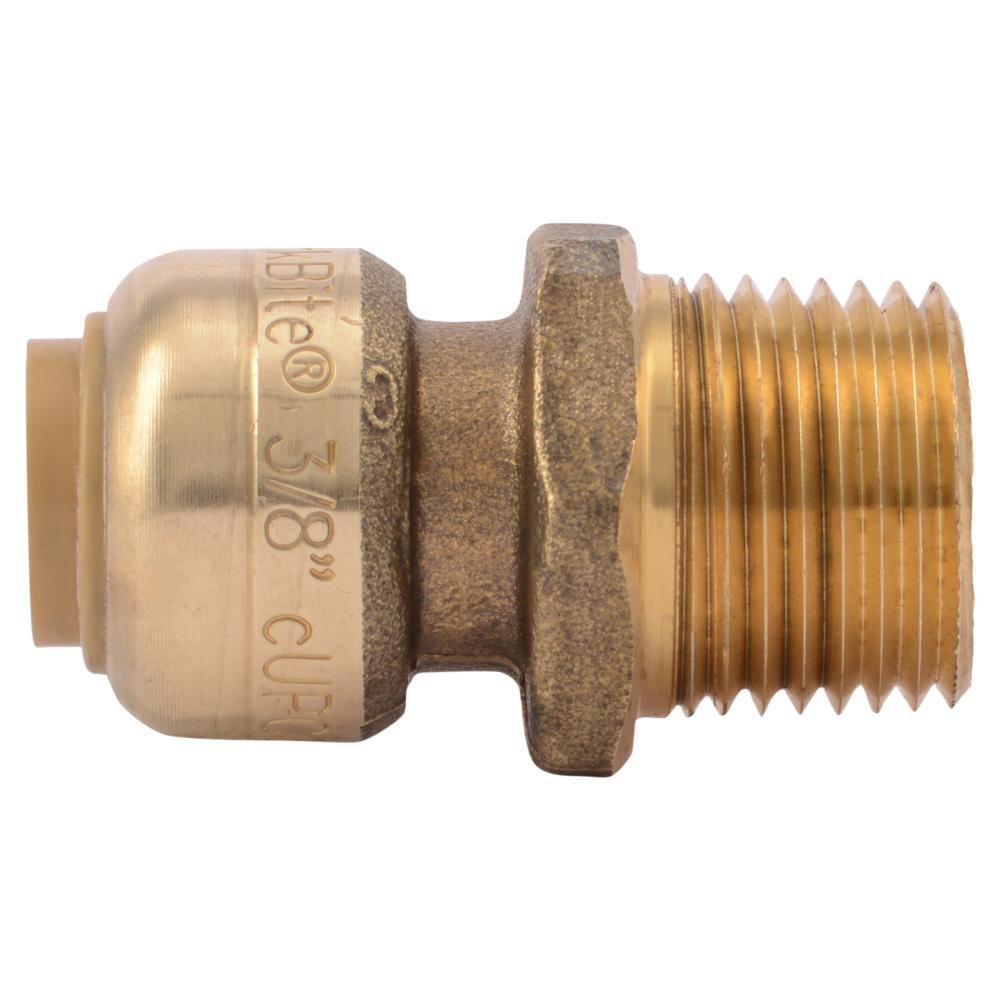 SharkBite&reg; Push-to-Connect x MNPT Global Brass Connector 
