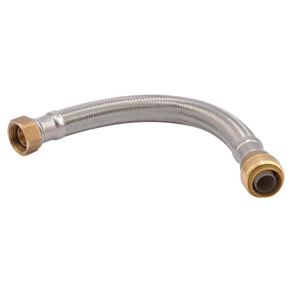 SharkBite&reg; Stainless Steel 3/4 in. Water Heater Connector 