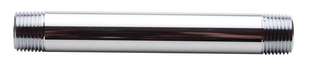 PROFLO&reg; Chrome Plated 1/2 in. NPT C46400 Brass Pipe 