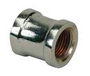 1/2 x 3/8 in. Compression Chrome Plated Brass Reducing Coupling