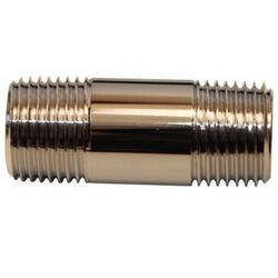 3/8 in. NPT Brass Close Nipple