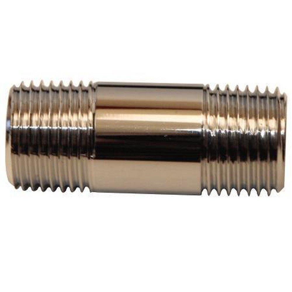 PROFLO&reg; 3/8 in. NPT Brass Nipple 