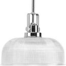 Progress Lighting Polished Chrome 100W 1-Light Medium Base Incandescent Pendant 