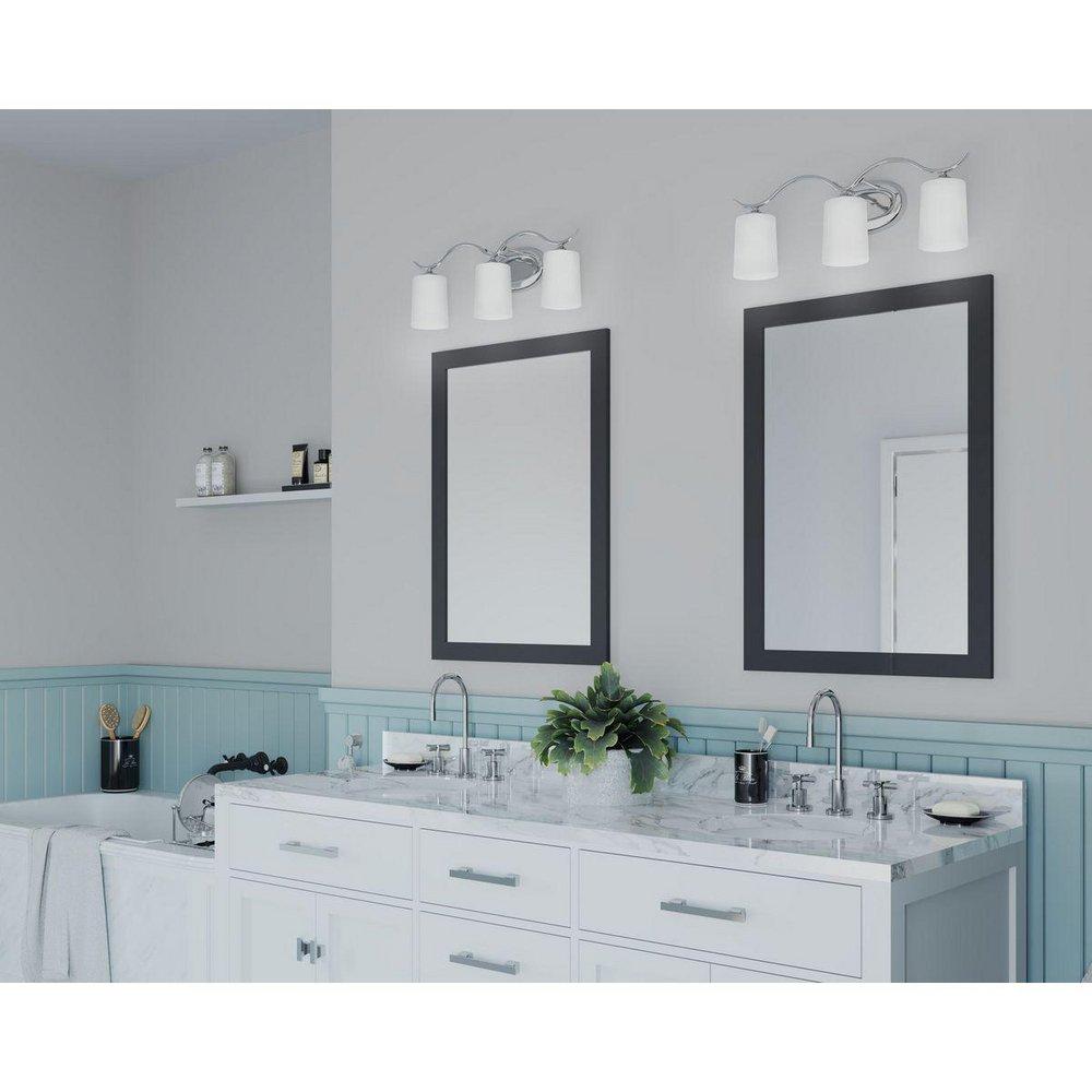 Progress Lighting Polished Chrome 100W 3-Light Medium Bracket Fixture 