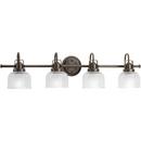 Progress Lighting Venetian Bronze 35-1/2 in. 100W 4-Light Bath Light 