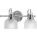 Progress Lighting Polished Chrome 100W 2-Light Medium Base Bracket 