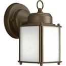 13W 1-Light GU24 Compact Fluorescent Outdoor Wall Sconce in Antique Bronze