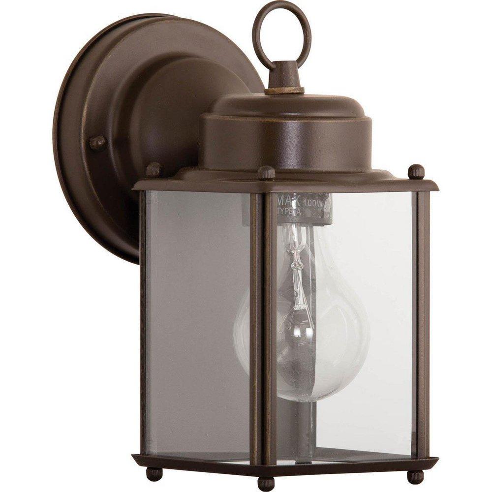 Progress Lighting Antique Bronze 100W 1-Light Medium E-26 Wall Lantern 