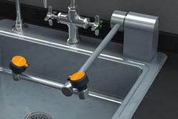 1/2 in. Eye Wash in Stainless Steel