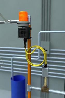 11 in. Plastic Flashing Light/Alarm Horn