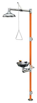Guardian Equipment Stainless Steel Stainless Steel Eye Face Wash Shower Safety Station 