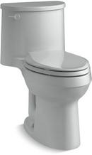 KOHLER Ice&trade; Grey 1.28 gpf Elongated One Piece Toilet 