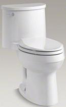 1.28 gpf Elongated One Piece Toilet in White