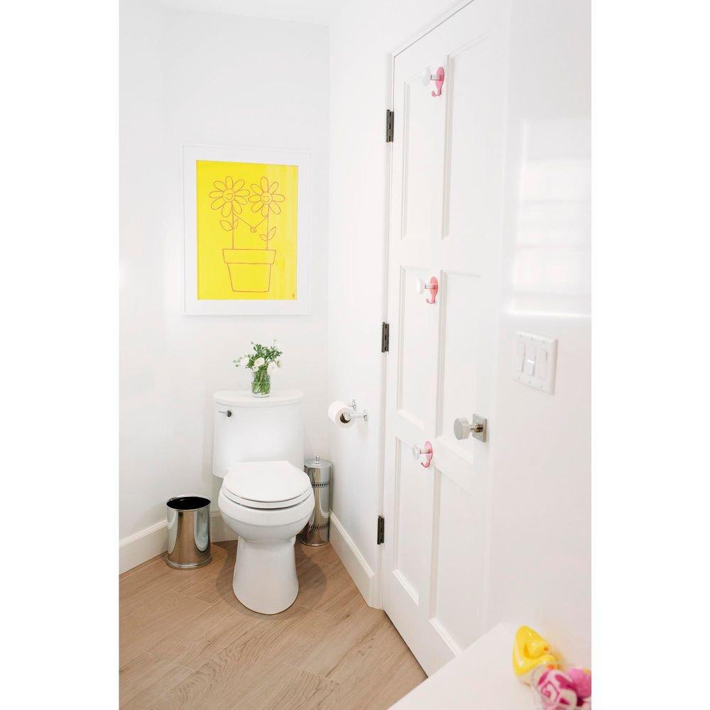 KOHLER White 1.28 gpf Elongated Floor Mount One Piece Toilet 