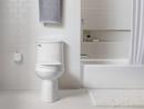 KOHLER White 1.28 gpf Elongated One Piece Toilet 