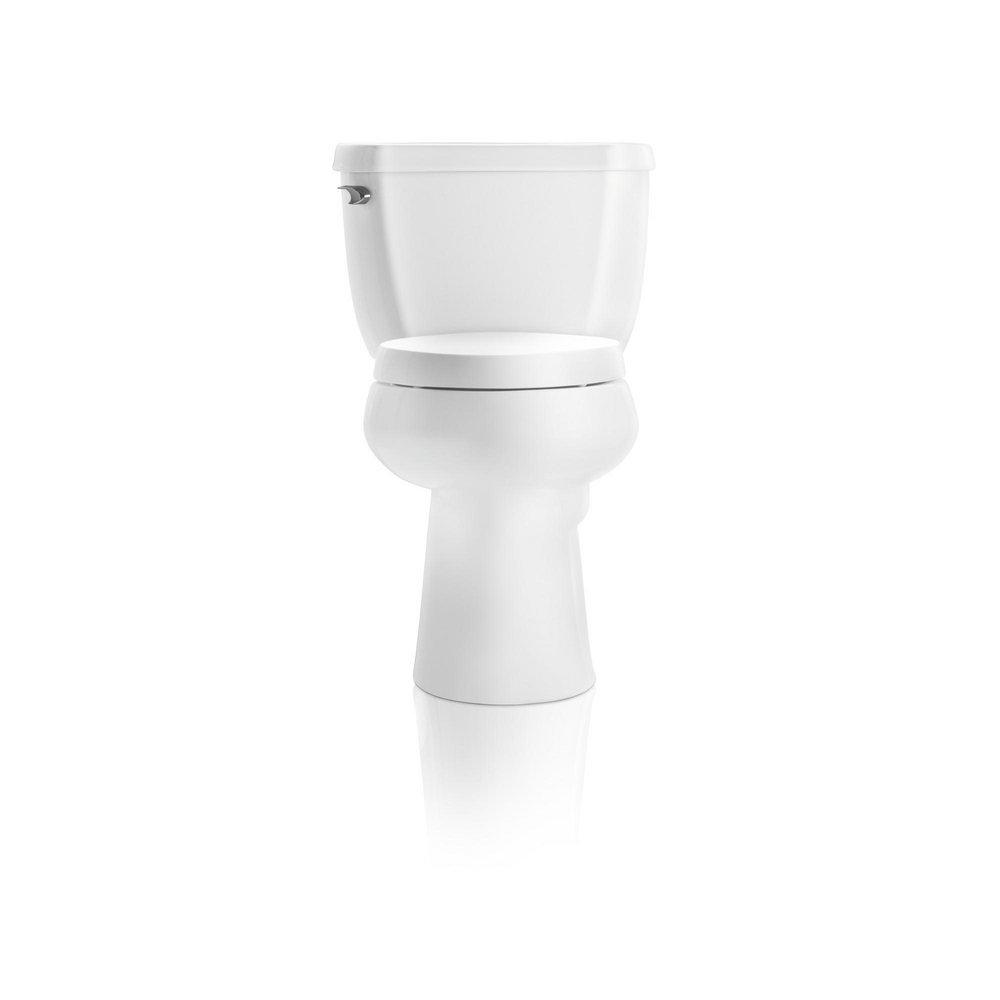 KOHLER White 1.28 gpf Elongated One Piece Toilet 