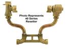 5/8 x 3/4 x 9 in. Meter Thread Brass and Copper Water Service Resetter