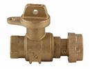 3/4 in. FIPT x Meter Swivel Brass Ball Valve with Tee Handle with Lock Wing