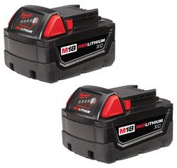 18V REDLITHIUM™ Battery (Pack of 2)