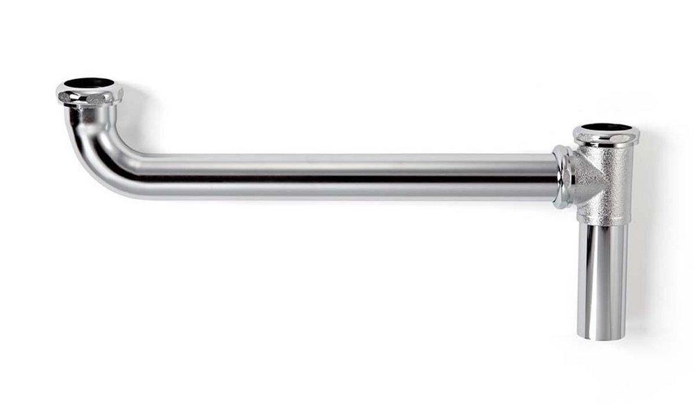 McGuire Manufacturing Chrome Plated 16 in. Slip-Joint End Outlet Waste in Chrome Plated 