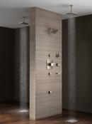 Brizo Brilliance Brushed Nickel 1/2 in. NPT Solid Brass Shower Arm and Flange 
