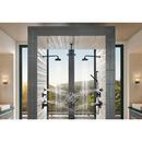 Brizo Matte Black 1/2 x 10 in. NPT Solid Brass Shower Arm and Flange 