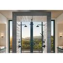 Brizo Matte Black 1/2 x 10 in. NPT Solid Brass Shower Arm and Flange 
