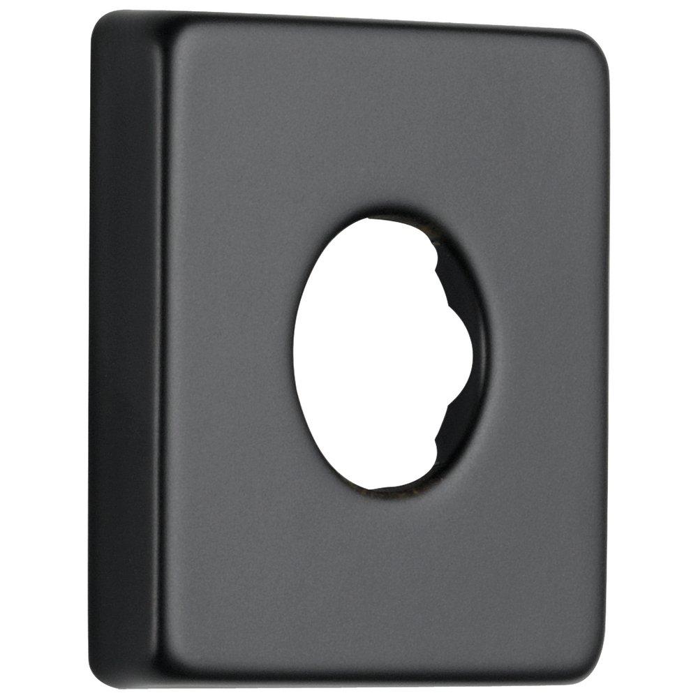 Brizo Matte Black Brass Flange 