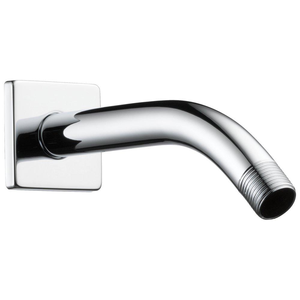 Brizo Chrome 1/2 in. NPT Solid Brass Shower Arm and Flange 