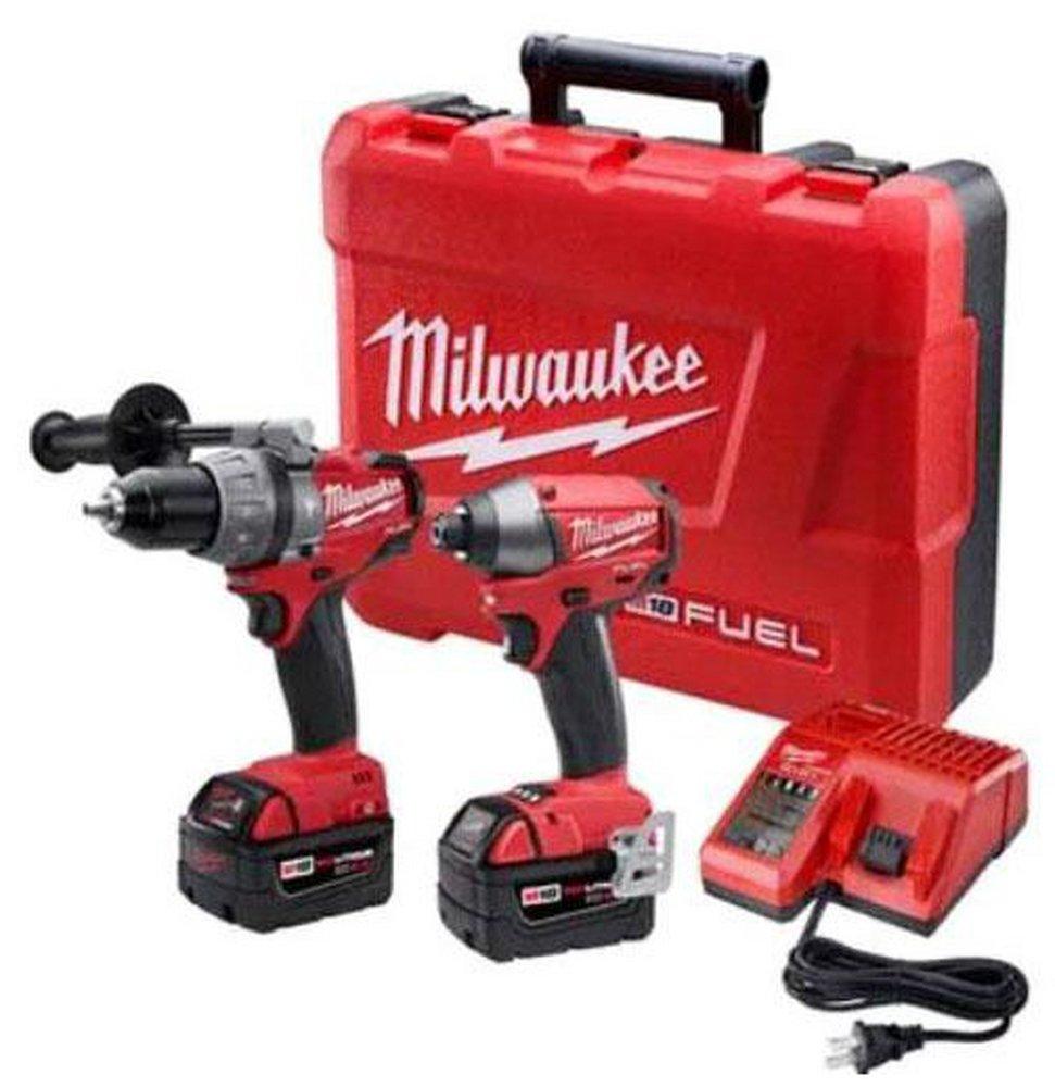Milwaukee&reg; Black Cordless 2 Tool Kit 