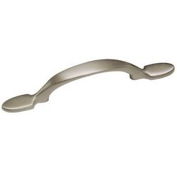 3 in. Center-to-Center Cabinet Pull in Satin Nickel