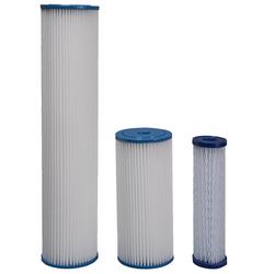 20 mic Plastic 20 gpm Pleated Cellulose Cartridge