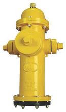 Yellow and in. Black 4 ft. 6 in. Mechanical Joint Assembled Fire Hydrant