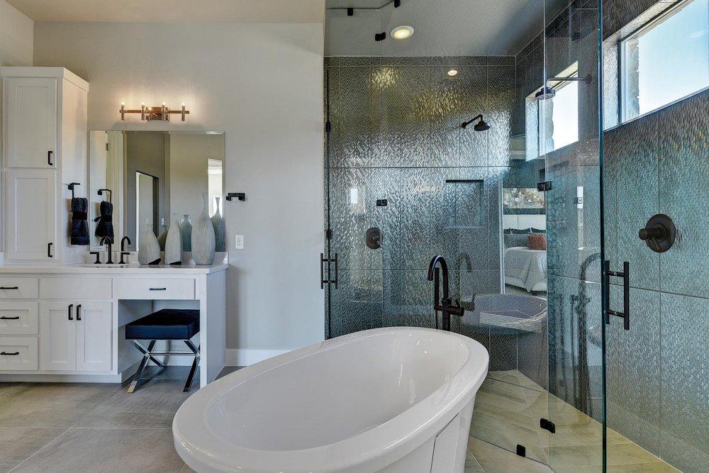 Brizo Matte Black Square Open Towel Ring 