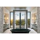 Brizo Matte Black Square Open Towel Ring 