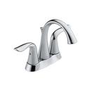 Delta Faucet Chrome Two Handle Centerset Bathroom Sink Faucet 