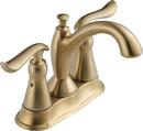 Delta Faucet Brilliance&reg; Champagne Bronze Two Handle Centerset Bathroom Sink Faucet with Pop-Up Drain Assembly 