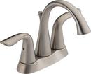 Two Handle Centerset Bathroom Sink Faucet in Brilliance® Stainless