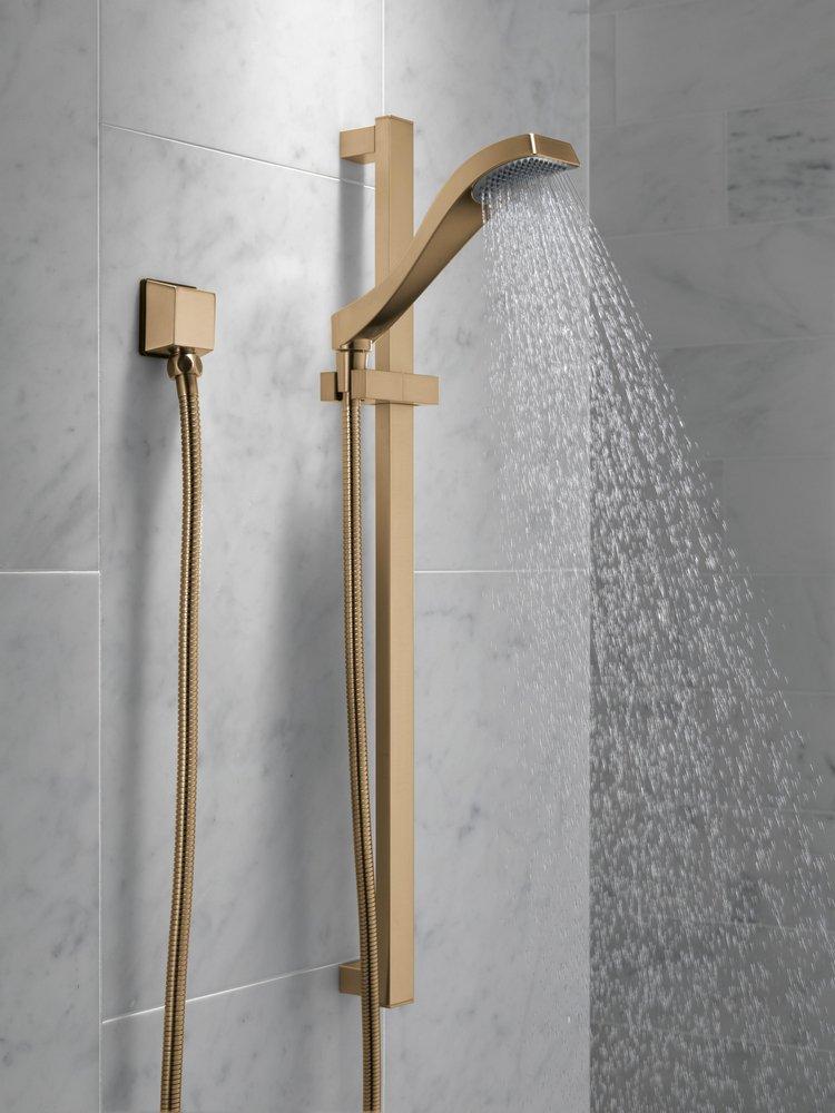 Delta Faucet Champagne Bronze 1/2 in. FNPT x MNPSM Solid Brass Elbow 