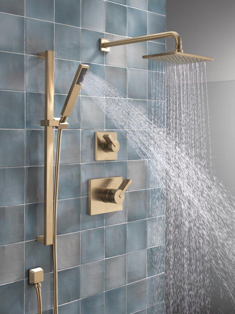 Delta Faucet Champagne Bronze 1/2 in. FNPT x MNPSM Solid Brass Elbow 