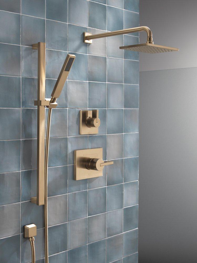 Delta Faucet Champagne Bronze 1/2 in. FNPT x MNPSM Solid Brass Elbow 