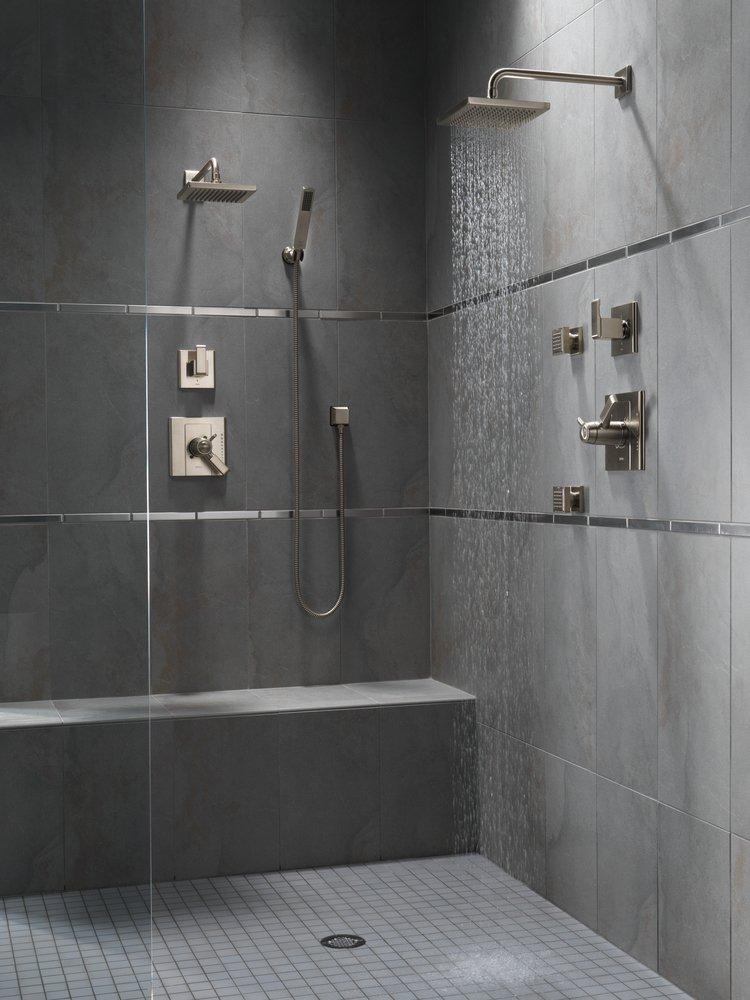 Delta Faucet Champagne Bronze 1/2 in. FNPT x MNPSM Solid Brass Elbow 