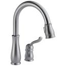 Delta Faucet Arctic Stainless Single Handle Pull Down Kitchen Faucet 