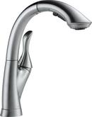 Delta Faucet Arctic Stainless Single Handle Pull Out Kitchen Faucet 