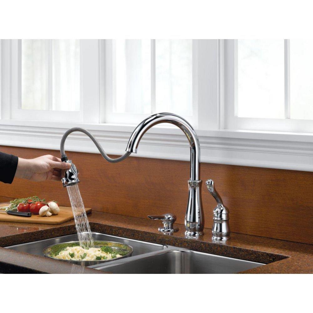 Delta Faucet Arctic Stainless 13 oz. Soap & Lotion Dispenser 
