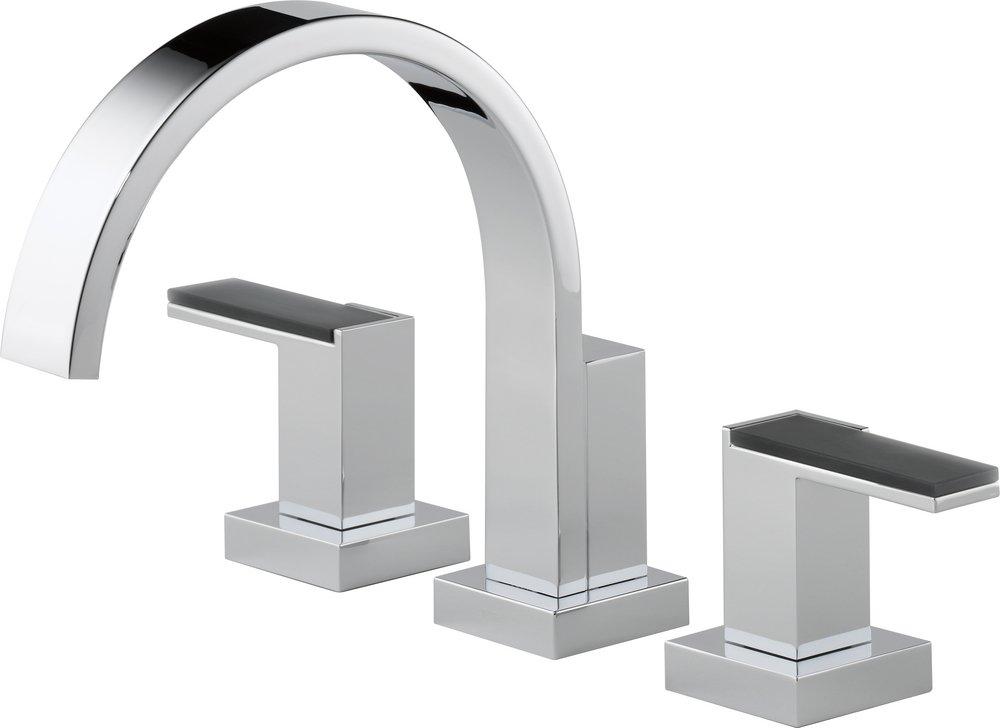 Brizo Chrome No Handle Roman Tub Faucet Trim Only 