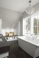 Brizo Chrome No Handle Roman Tub Faucet Trim Only 