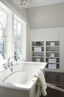 Brizo Chrome No Handle Roman Tub Faucet Trim Only 