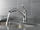 Delta Faucet Arctic Stainless Single Handle Pull Out Kitchen Faucet 