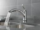 Delta Faucet Arctic Stainless Single Handle Pull Out Kitchen Faucet 